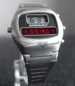 Heuer CHRONOSPLIT LED/LCD  Mod 100.703