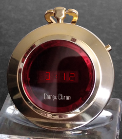 CompuChron POCKET- / NECKLACE PENDANT  WATCH