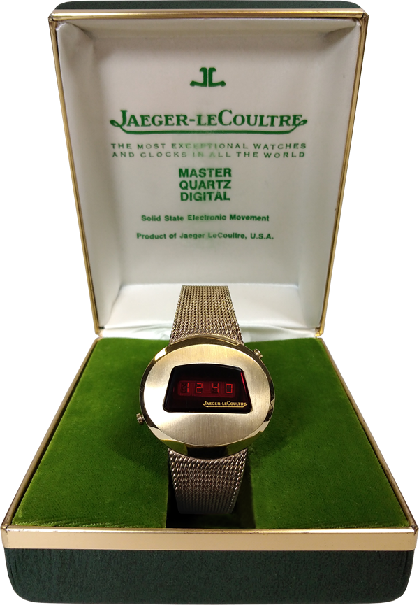 JAEGER-LE COULTRE "MASTER QUARTZ DIGITAL LED"