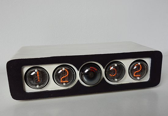 nixie clock with 0,67" digit height (IN-4) and dekatron counting-tube (OG-4)